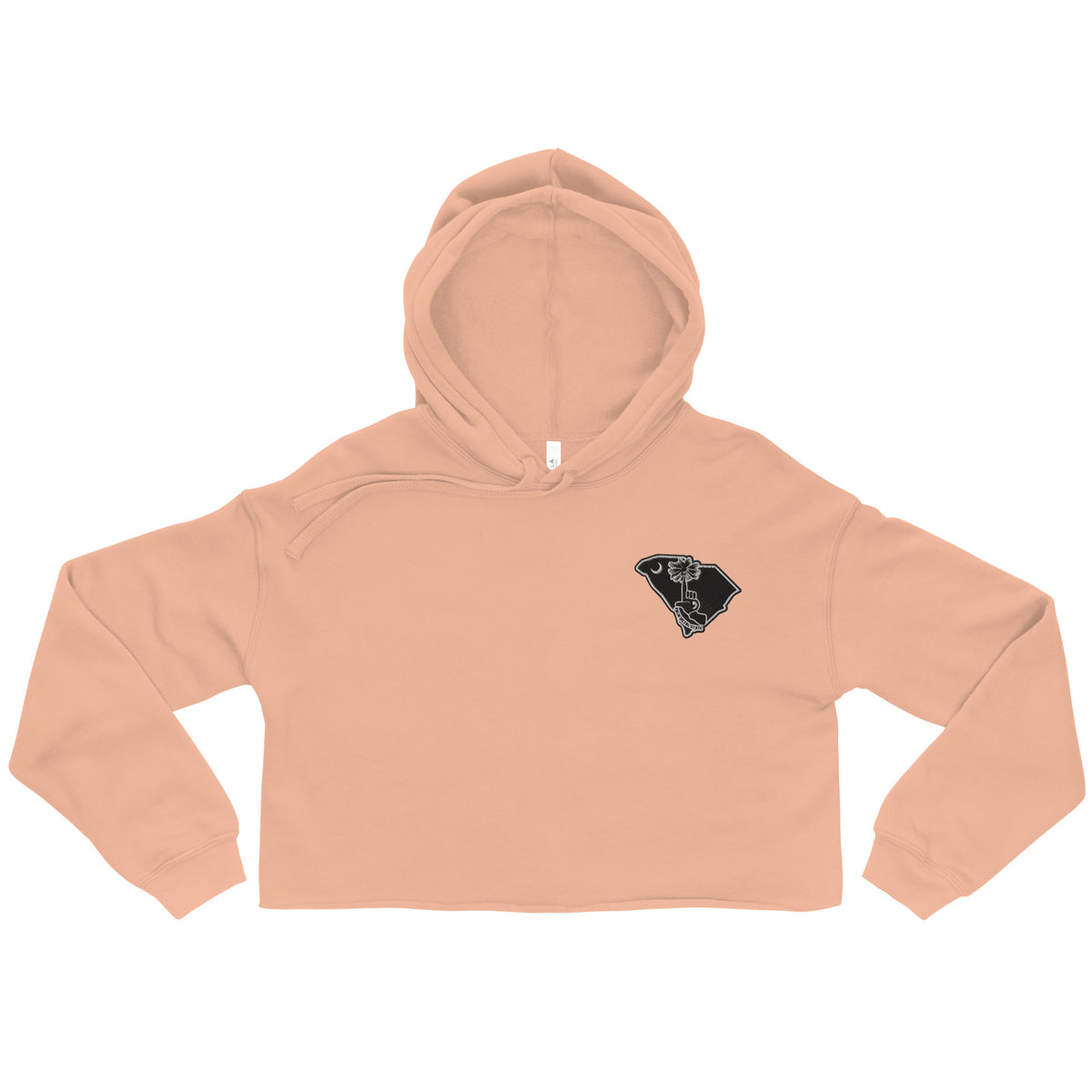 Embroidered “The Logo” Crop Hoodie